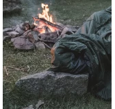 Koc syntetyczny Easy Camp Falcon Blanket 135x200 cm - zielony