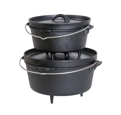 Robens Carson Dutch Oven 4,3 L | Żeliwny Kociołek na Ognisko imag24.pl