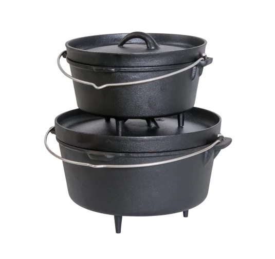 Robens Carson Dutch Oven 4,3 L | Żeliwny Kociołek na Ognisko imag24.pl