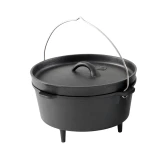Robens Carson Dutch Oven 4,3 L - Żeliwny Kociołek Turystyczny