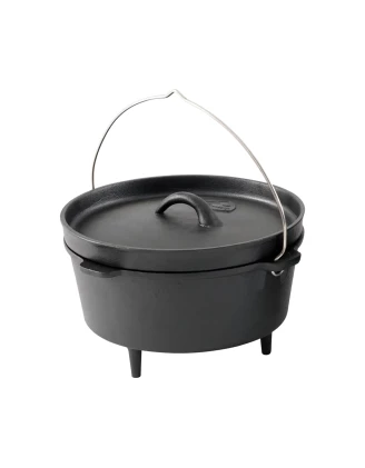 Robens Carson Dutch Oven 4,3 L | Żeliwny Kociołek na Ognisko imag24.pl