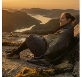 Kołdra Syntetyczna Robens Snowfall Quilt Green Vineyard