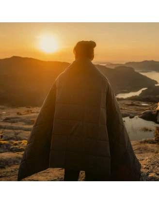 Kołdra Robens Snowfall Quilt Green Vineyard - Lekka Syntetyczna