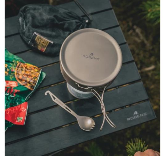 Robens Titanium Spork Ultralight 15g Srebrny