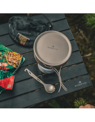 Robens Titanium Spork Ultralight 15g Srebrny | imag24.pl