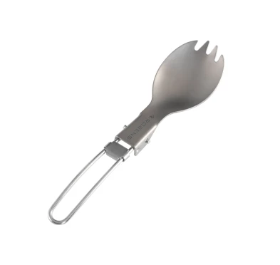 Robens Titanium Folding Spork Ultralight - Składany Łyżkowidelec Tytanowy | imag24.pl