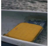 Siedzisko samopompujące Robens Air Impact Seat 38 - yellow