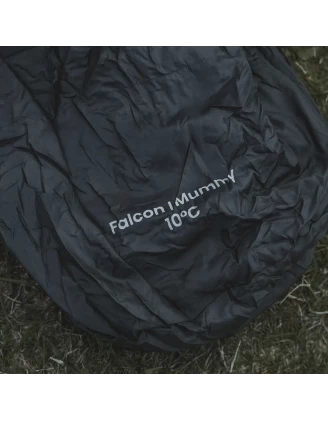 Śpiwór syntetyczny Easy Camp Falcon I Mummy 10°C - grey
