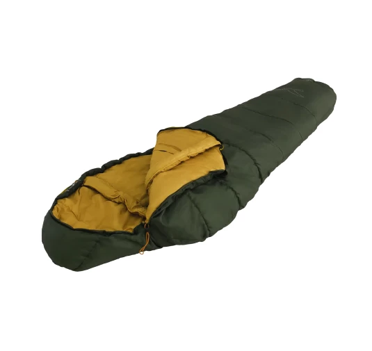 Śpiwór syntetyczny Easy Camp Falcon III Mummy -4°C - green