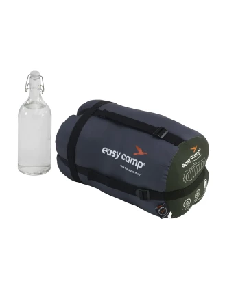 Śpiwór syntetyczny Easy Camp Falcon III Mummy -4°C - green