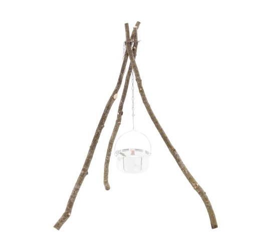 Trójnóg turystyczny Robens Bushcraft DIY Tripod - silver