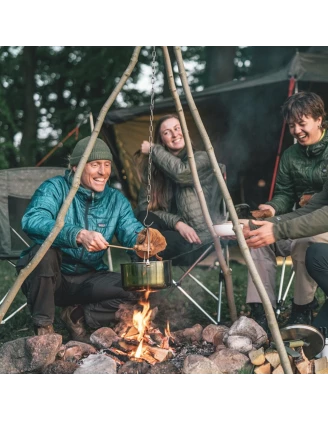 Trójnóg turystyczny Robens Bushcraft DIY Tripod - silver