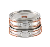 Zestaw garnków kempingowych Easy Camp Moss Tour Cook Set Zestaw garnków kempingowych Easy Camp Moss Tour Cook Set