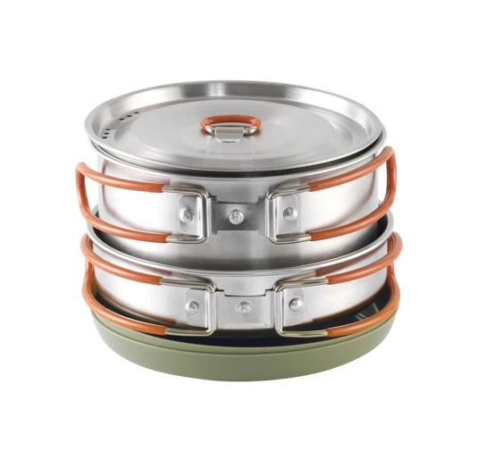 Easy Camp Moss 2 Cook Set - Zestaw Naczyń Turystycznych dla 2 Osób | imag24.pl