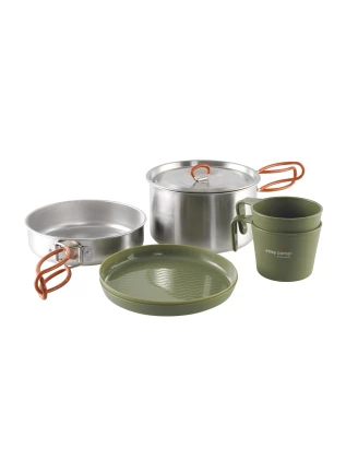 Easy Camp Moss 2 Cook Set - Zestaw Naczyń Turystycznych dla 2 Osób | imag24.pl