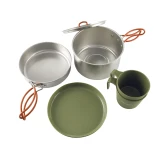 Easy Camp Moss 2 Cook Set - Komplet Naczyń Turystycznych dla 2 Osób Easy Camp Moss 2 Cook Set - Komplet Naczyń Turystycznych dla 2 Osób