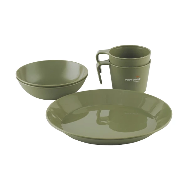 Zestaw naczyń kempingowych Easy Camp Moss 2 Dine Set