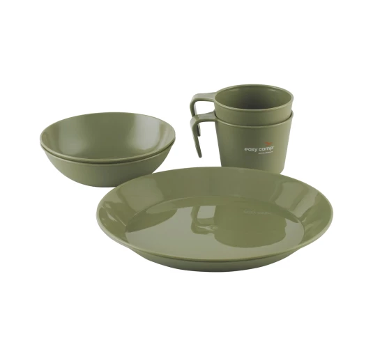 Zestaw naczyń kempingowych Easy Camp Moss 2 Dine Set
