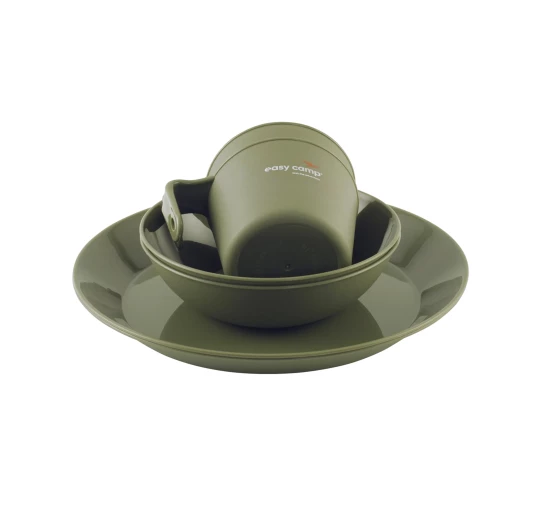 Zestaw naczyń kempingowych Easy Camp Moss 2 Dine Set
