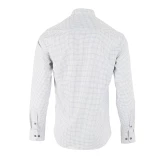 Koszula męska Tagart Stanford Slim Fit, biało-brązowa L