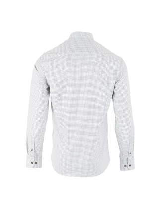 Koszula Tagart Stanford, biało/brązowa 2XL