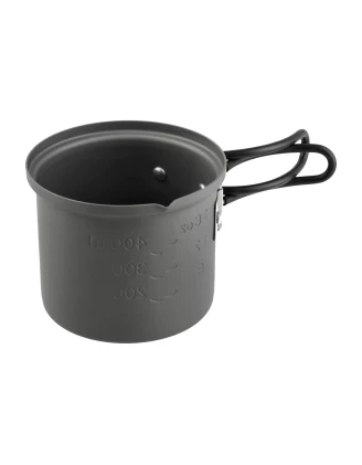 Garnek Turystyczny Esbit Aluminium Pot 0,625 l – Lekki i Wytrzymały na Biwak i Survival