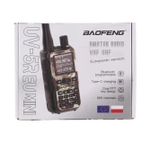 Radiotelefon Baofeng UV-5R EU Mini Camo VHF/UHF - 5W, USB-C Radiotelefon Baofeng UV-5R EU Mini Camo VHF/UHF - 5W, USB-C