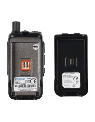 Radiotelefon Baofeng UV-5R EU Mini PMR Orange VHF/UHF | imag24.pl