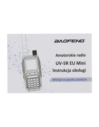 Radiotelefon Baofeng UV-5R EU Mini PMR Orange VHF/UHF | imag24.pl