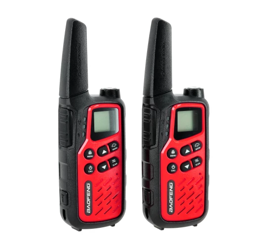 Baofeng BF-25E PMR Radiotelefony Czerwone Twin 2 szt. - imag24.pl