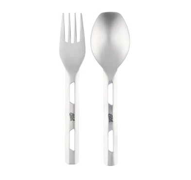 Sztućce turystyczne Esbit Silicone Band S czarne