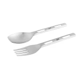 Sztućce turystyczne Esbit Silicone Band S czarne