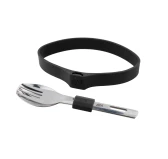 Sztućce turystyczne Esbit Silicone Band S czarne