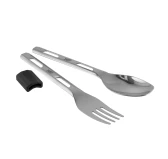 Termos obiadowy Esbit Classic Food Jug 0,5 l czarny ze sztućcami