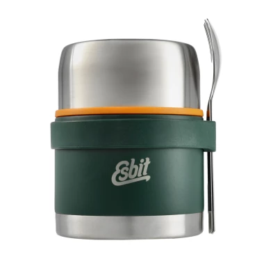 Termos Esbit Classic Food Jug 0.5L Forest Green ze sztućcami | imag24.pl
