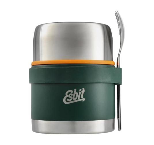 Termos Esbit Classic Food Jug 0.5L Forest Green ze sztućcami | imag24.pl