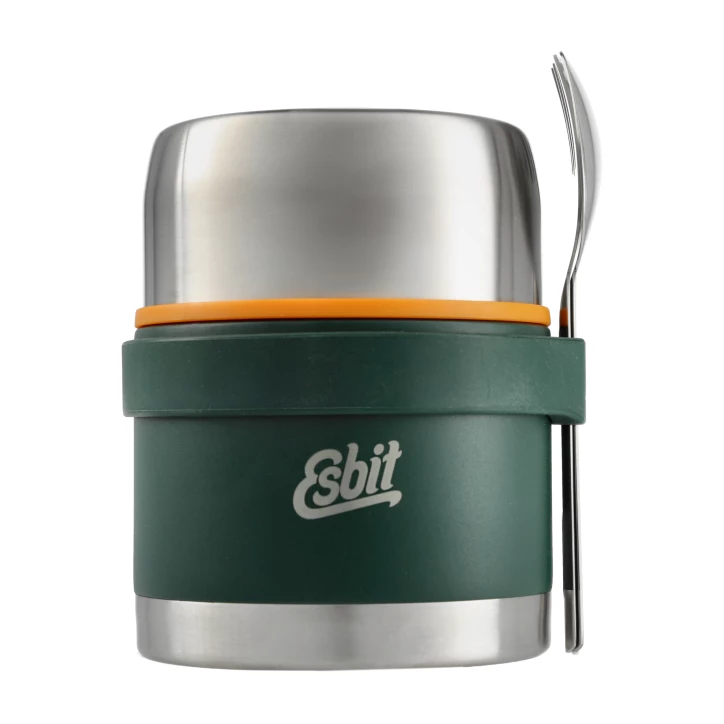 Termos Esbit Classic Food Jug 0.5L Forest Green ze sztućcami | imag24.pl
