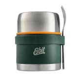 Termos Esbit Classic Food Jug 0.5 L Forest Green ze sztućcami
