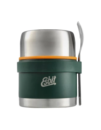 Termos Esbit Classic Food Jug 0.5L Forest Green ze sztućcami | imag24.pl