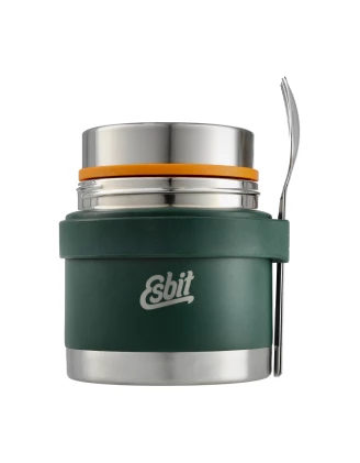 Termos Esbit Classic Food Jug 0.5L Forest Green ze sztućcami | imag24.pl