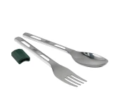 Termos Esbit Classic Food Jug 0.5 L Forest Green ze sztućcami