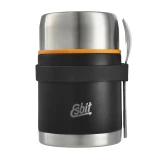 Termos obiadowy Esbit Classic Food Jug 0,75L czarny ze sztućcami