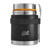Termos obiadowy Esbit Classic Food Jug 0,75L czarny ze sztućcami