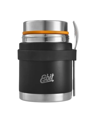 Termos Esbit Classic Food Jug 0.75L czarny – zestaw ze sztućcami | imag24.pl
