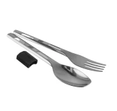 Termos obiadowy Esbit Classic Food Jug 0,75L czarny ze sztućcami