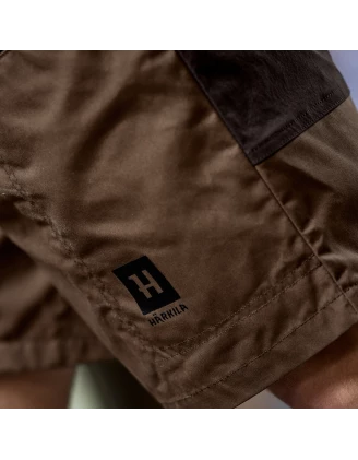 Spodenki Harkila Fjell Dark earth / shadow brown 56