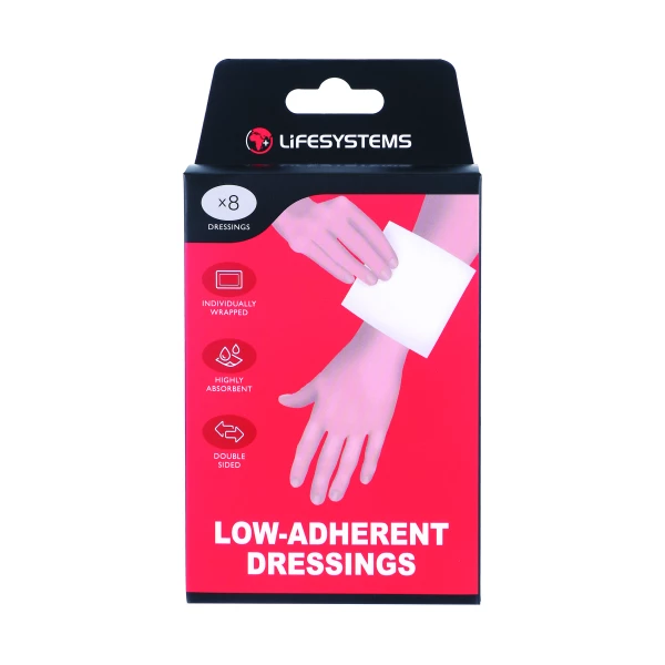 Opatrunki Lifesystems Low Adherent Dressings - 8 sztuk