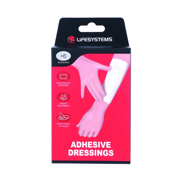 Opatrunki przylegające Lifesystems Adherent Dressings - 6 sztuk