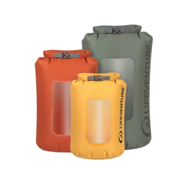 Lifeventure Stormlight Window Dry Bag Multipack – Zestaw 3 Worków Wodoszczelnych z Oknem | imag24.pl