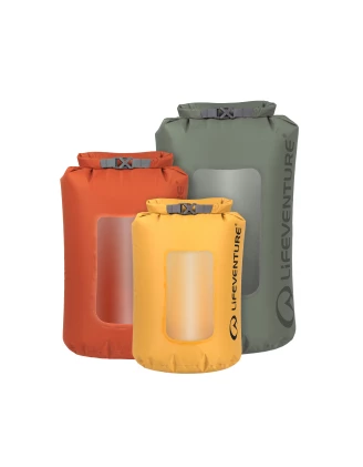 Lifeventure Stormlight Window Dry Bag Multipack – Zestaw 3 Worków Wodoszczelnych z Oknem | imag24.pl